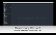 Extracting the Builders To Ruby Gems - Part 1 (16:22) cover