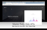 Web Tools For Your APIs: Apex Ping (07:15) cover