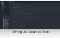 DRYing Up Alexandria Tests (17:41) cover